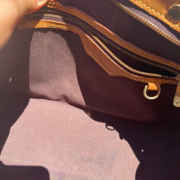 Louis Vuitton purple Brea MM Amarante Bordeaux Vernis - Picture 4 of 12